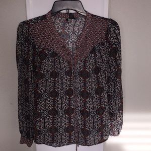Patterned blouse